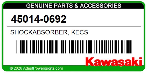 Kawasaki 45014-0692 Shockabsorber, Kecs