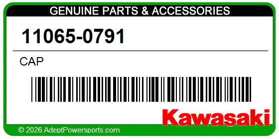 Kawasaki 11065-0791 Cap