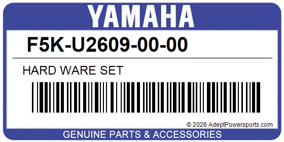 Yamaha F5K-U2609-00-00 Hard Ware Set