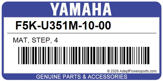 Yamaha F5K-U351M-10-00 Mat, Step, 4