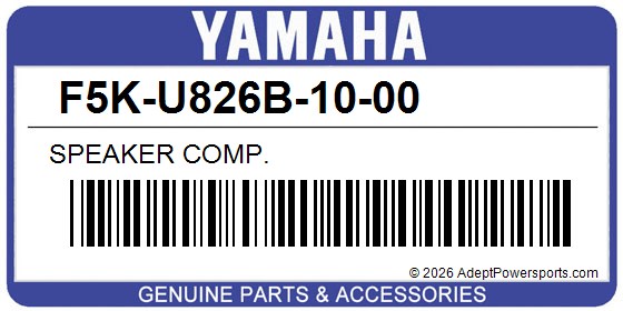 Yamaha F5K-U826B-10-00 Speaker Comp.