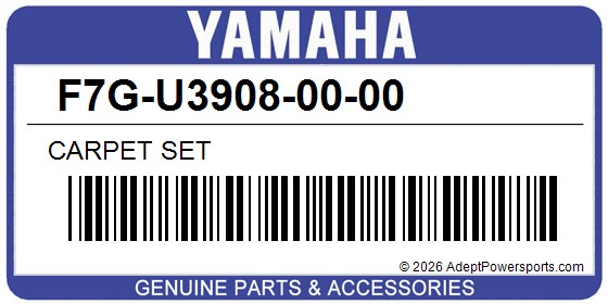 Yamaha F7G-U3908-00-00 Carpet Set