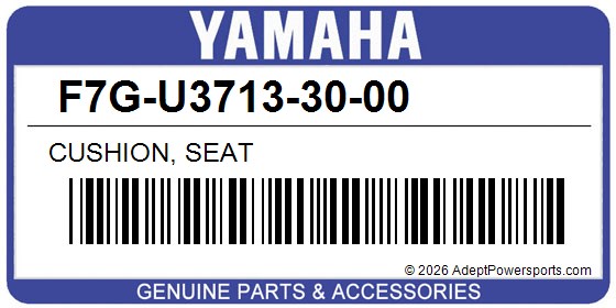 Yamaha F7G-U3713-30-00 Cushion, Seat
