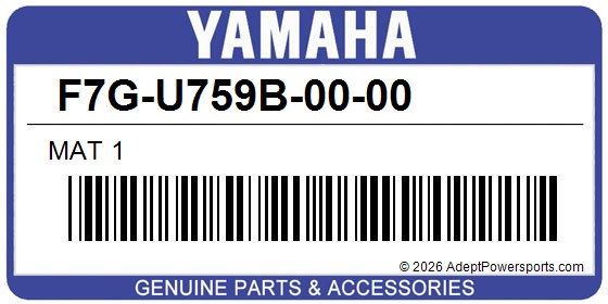 Yamaha F7G-U759B-00-00 Mat 1