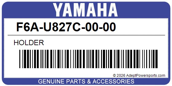Yamaha F6A-U827C-00-00 Holder