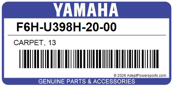 Yamaha F6H-U398H-20-00 Carpet, 13