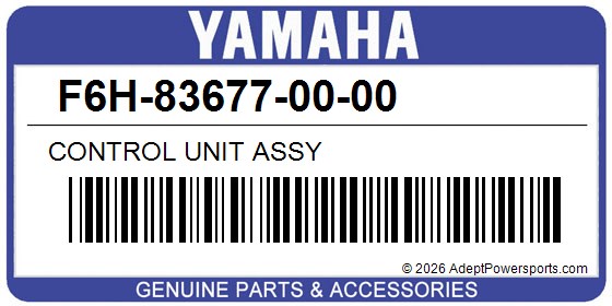 Yamaha F6H-83677-00-00 Control Unit Assy