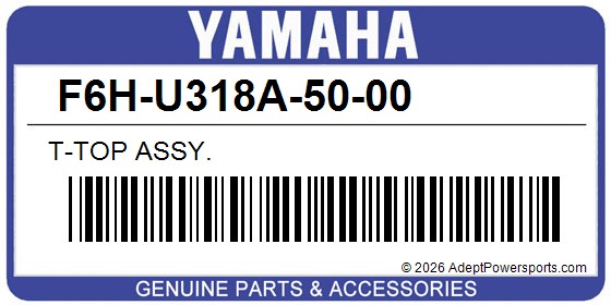 Yamaha F6H-U318A-50-00 T-Top Assy.