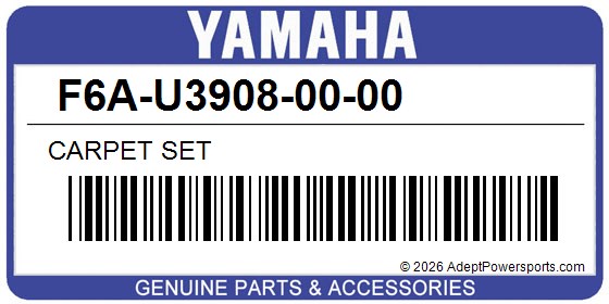 Yamaha F6A-U3908-00-00 Carpet Set
