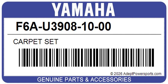 Yamaha F6A-U3908-10-00 Carpet Set