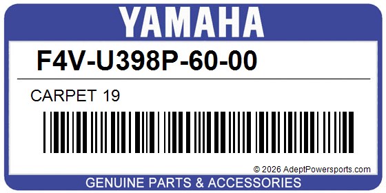 Yamaha F4V-U398P-60-00 Carpet 19