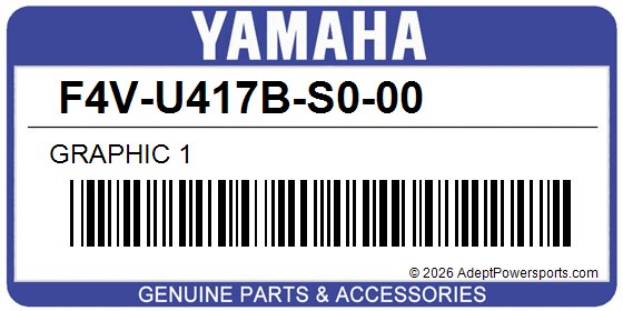 Yamaha F4V-U417B-S0-00 Graphic 1