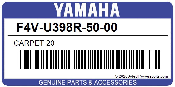 Yamaha F4V-U398R-50-00 Carpet 20