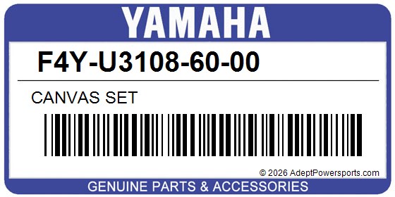 Yamaha F4Y-U3108-60-00 Canvas Set