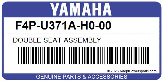 Yamaha F4P-U371A-H0-00 Double Seat Assembly