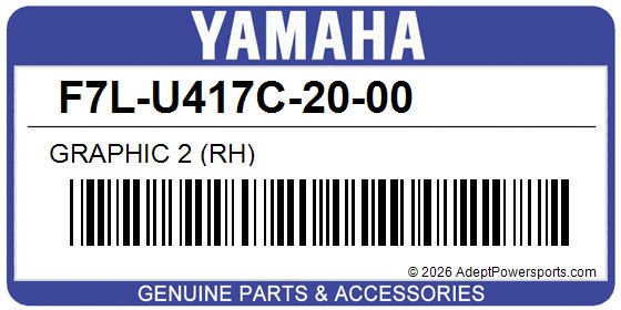 Yamaha F7L-U417C-20-00 Graphic 2 (Rh)