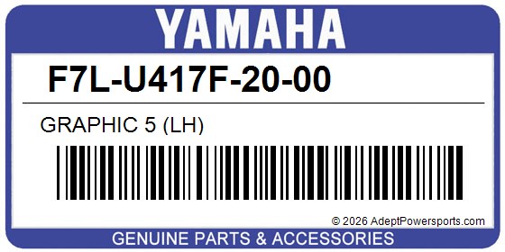 Yamaha F7L-U417F-20-00 Graphic 5 (Lh)