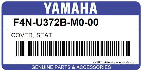 Yamaha F4N-U372B-M0-00 Cover, Seat