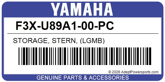 Yamaha F3X-U89A1-00-PC Storage, Stern, (Lgmb)