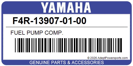 Yamaha F4R-13907-01-00 Fuel Pump Comp.