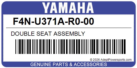 Yamaha F4N-U371A-R0-00 Double Seat Assembly