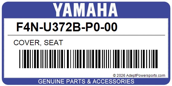 Yamaha F4N-U372B-P0-00 Cover, Seat