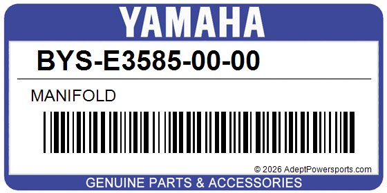 Yamaha BYS-E3585-00-00 Manifold