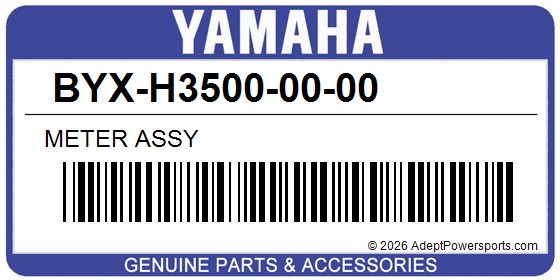 Yamaha BYX-H3500-00-00 Meter Assy