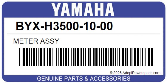 Yamaha BYX-H3500-10-00 Meter Assy