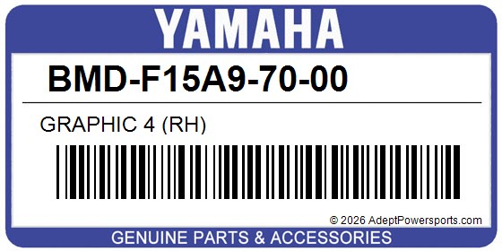 Yamaha BMD-F15A9-70-00 Graphic 4 (Rh)