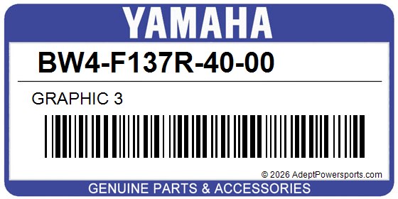 Yamaha BW4-F137R-40-00 Graphic 3