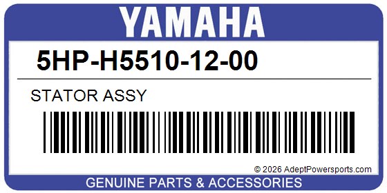 Yamaha 5HP-H5510-12-00 Stator Assy
