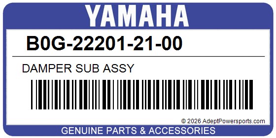 Yamaha B0G-22201-21-00 Damper Sub Assy