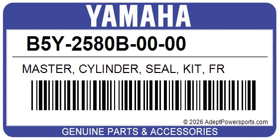 Yamaha B5Y-2580B-00-00 Master, Cylinder, Seal, Kit, Fr