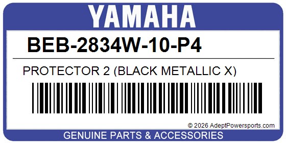 Yamaha BEB-2834W-10-P4 Protector 2 (Black Metallic X)