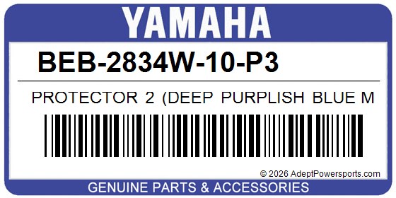 Yamaha BEB-2834W-10-P3 Protector 2 (Deep Purplish Blue Metallic C)
