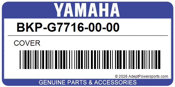 Yamaha BKP-G7716-00-00 Cover