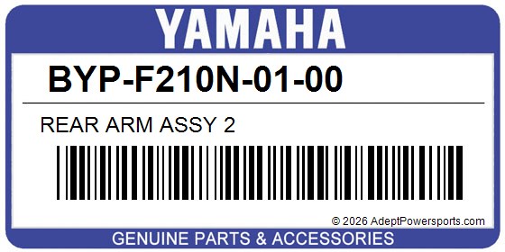 Yamaha BYP-F210N-01-00 Rear Arm Assy 2