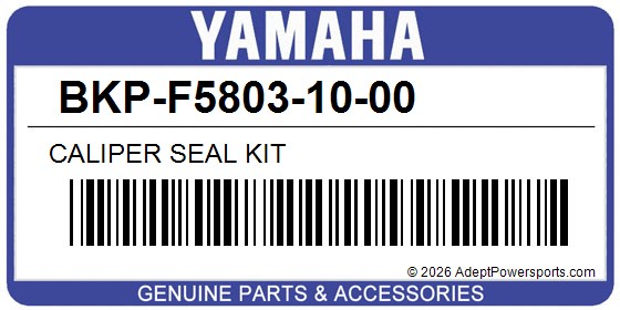 Yamaha BKP-F5803-10-00 Caliper Seal Kit