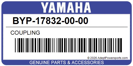 Yamaha BYP-17832-00-00 Coupling