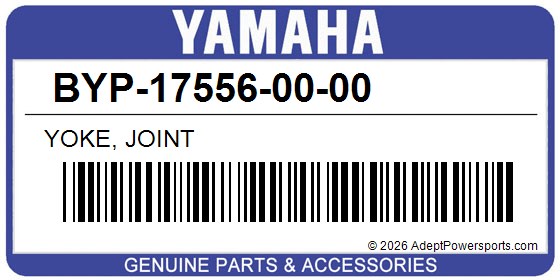 Yamaha BYP-17556-00-00 Yoke, Joint