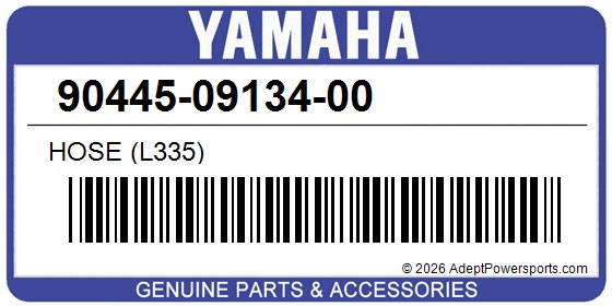 Yamaha 90445-09134-00 Hose (L335)