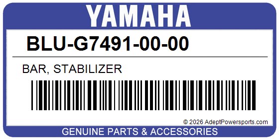 Yamaha BLU-G7491-00-00 Bar, Stabilizer