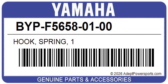 Yamaha BYP-F5658-01-00 Hook, Spring, 1