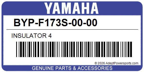 Yamaha BYP-F173S-00-00 Insulator 4