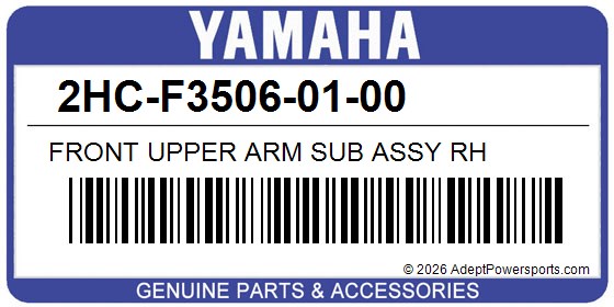 Yamaha 2HC-F3506-01-00 Front Upper Arm Sub Assy Rh