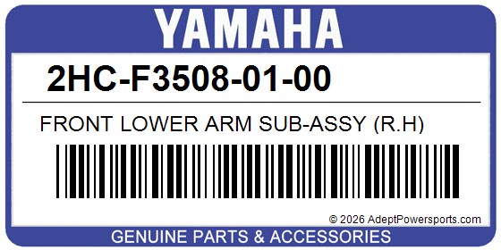 Yamaha 2HC-F3508-01-00 Front Lower Arm Sub-Assy (R.H)