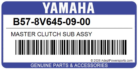 Yamaha B57-8V645-09-00 Master Clutch Sub Assy