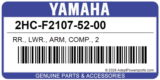 Yamaha 2HC-F2107-52-00 Rr., Lwr., Arm, Comp., 2