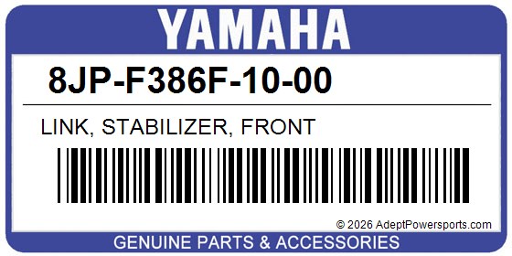 Yamaha 8JP-F386F-10-00 Link, Stabilizer, Front